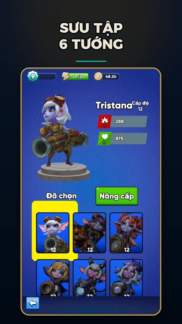 Sưu tập 6 tướng
